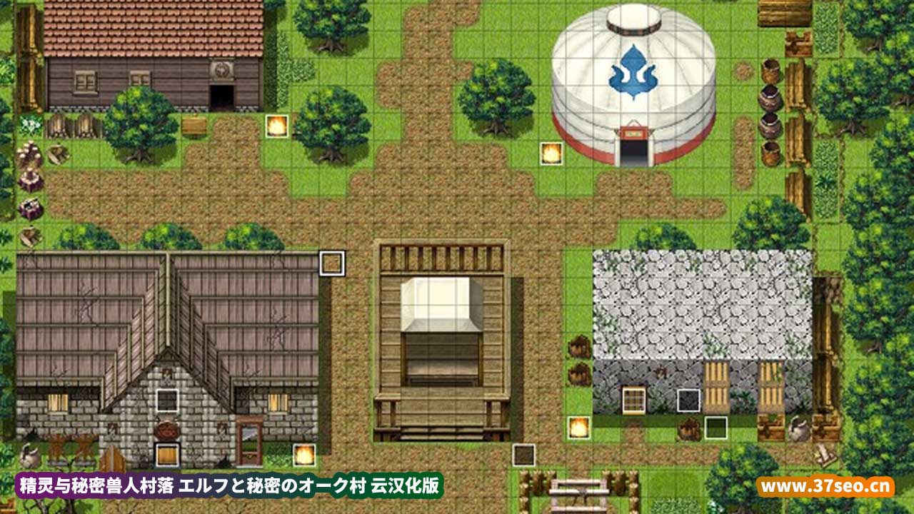 精灵与秘密兽人村落 云汉化版 [牛头人RPG游戏/百度云下载]