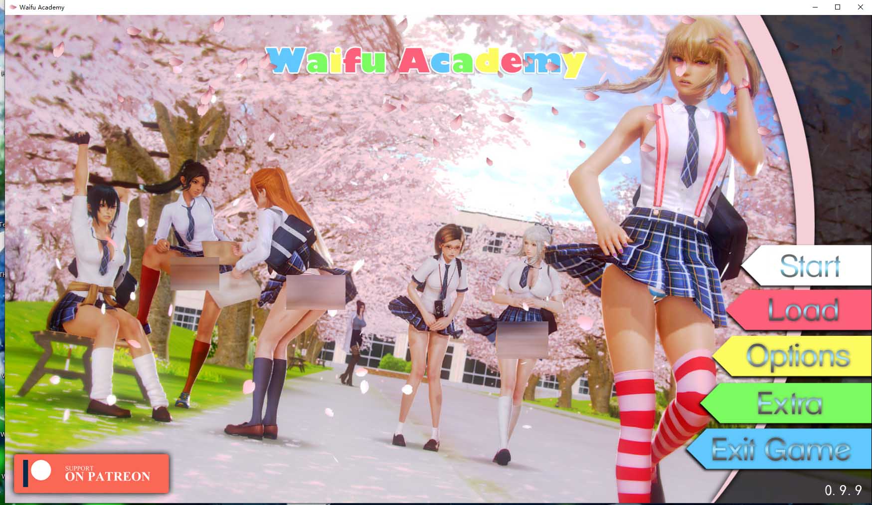 欧美SLG/机翻/动态] 二次元老婆学院/ Waifu Academy Ver1.0 PC+安卓 [百度网盘]