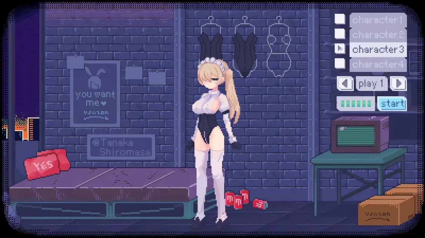 [互动像素SLG] PixelBunny-像素兔女郎们 DL正式版[PC+安卓]